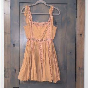 Free People Mini Lace Dress.